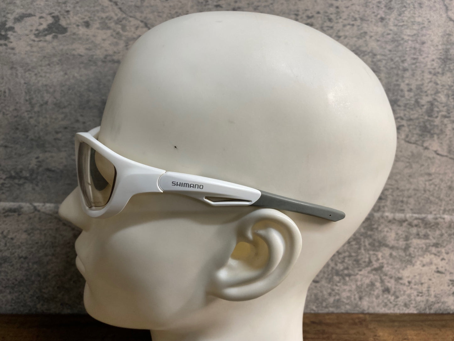 JC179 シマノ SHIMANO CE-S60X サングラス アイウェア 白 レンズ小傷