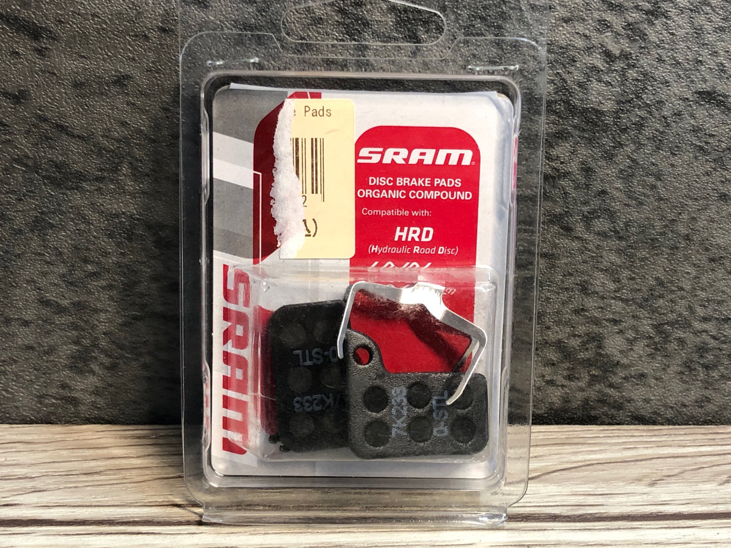 IR444 スラム SRAM HRDロード 用ディスクブレーキパッド Organic・Steelプレート 00.5318.010.002