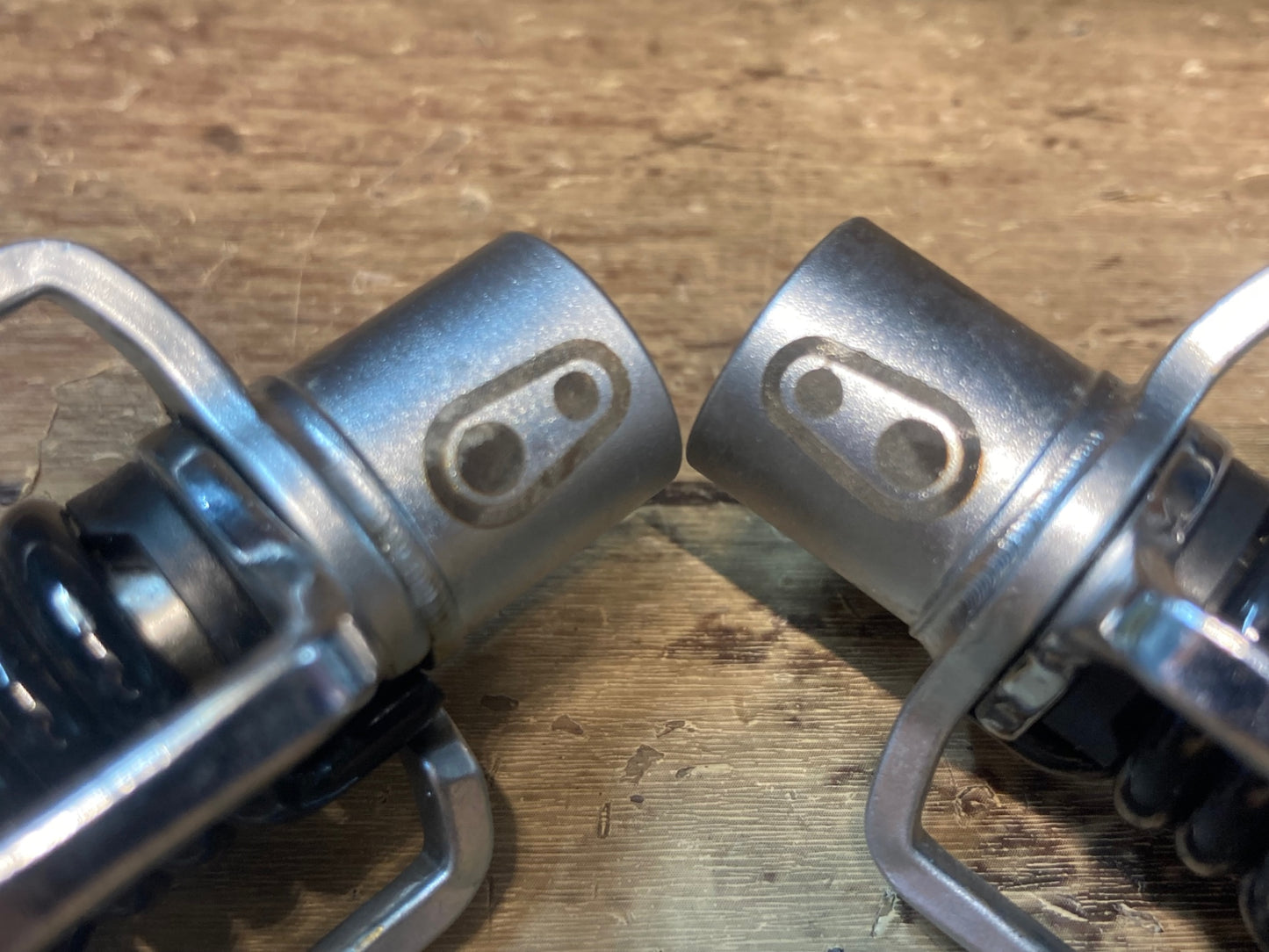 HS187 クランクブラザーズ CRANKBROTHERS EGG BEATER1 ビンディングペダル ※回転スムーズ、ガタあり