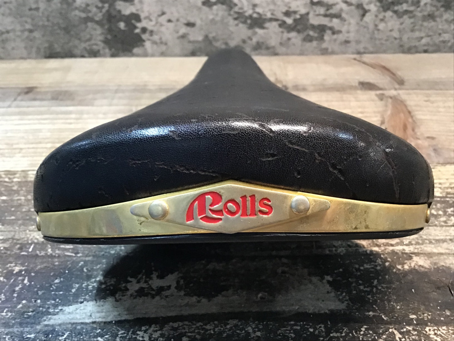 JB240 サンマルコ SAN MARCO ロールス ROLLS サドル 黒 ゴールド