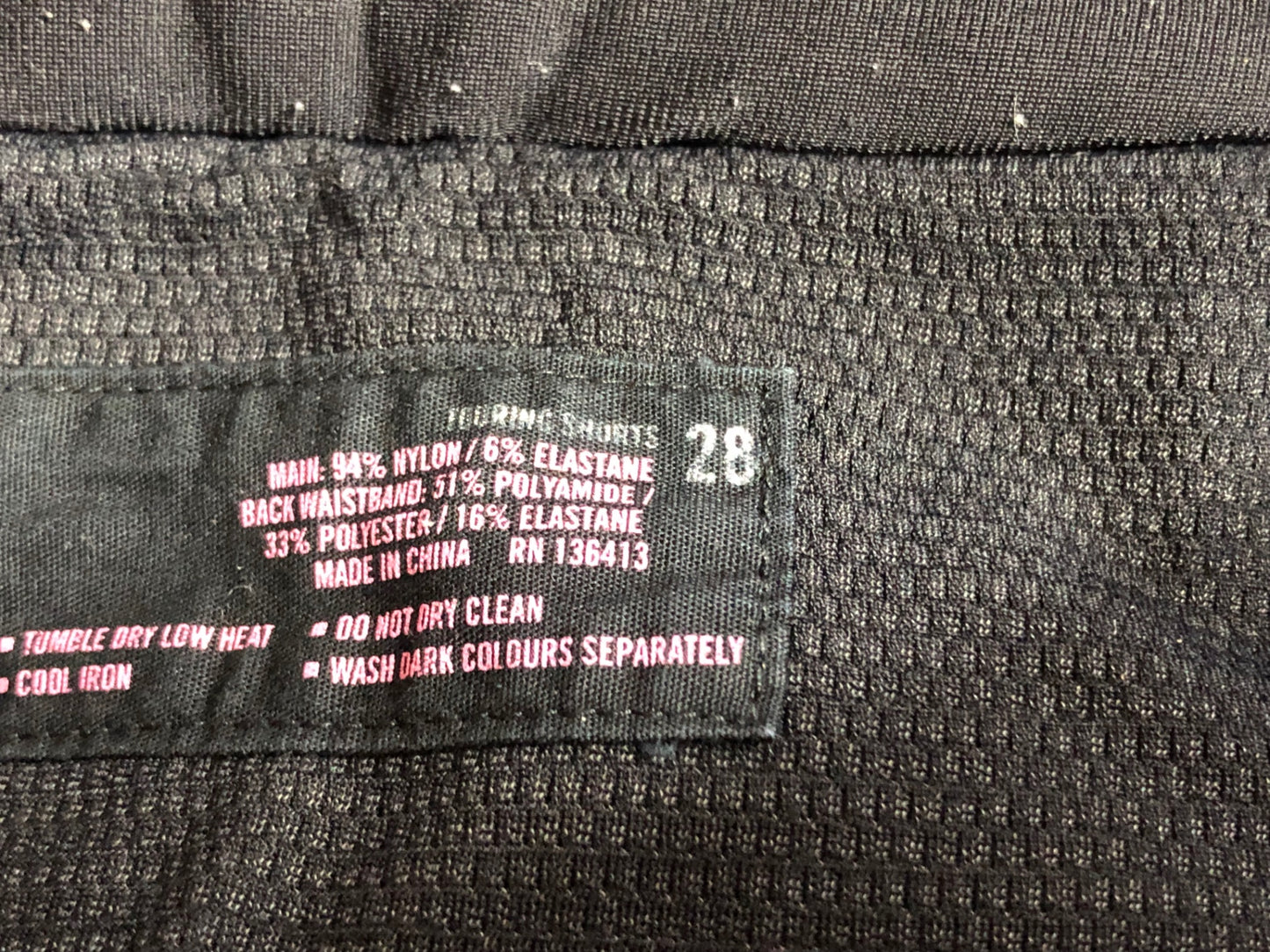 IQ873 ラファ Rapha TOURING SHORTS サイクルパンツ 黒 28 ※毛玉