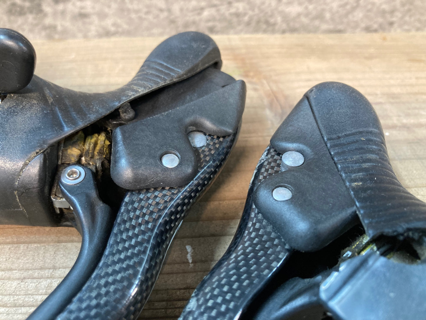 IO597 カンパニョーロ Campagnolo アテナ ATHENA エルゴパワー 2x11S ※ブラケットカバー破れ