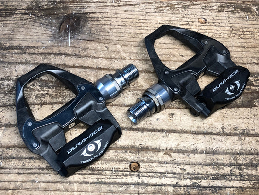 JA912 シマノ SHIMANO デュラエース DURA-ACE PD-9000 +4mm ビンディングペダル SPD-SL