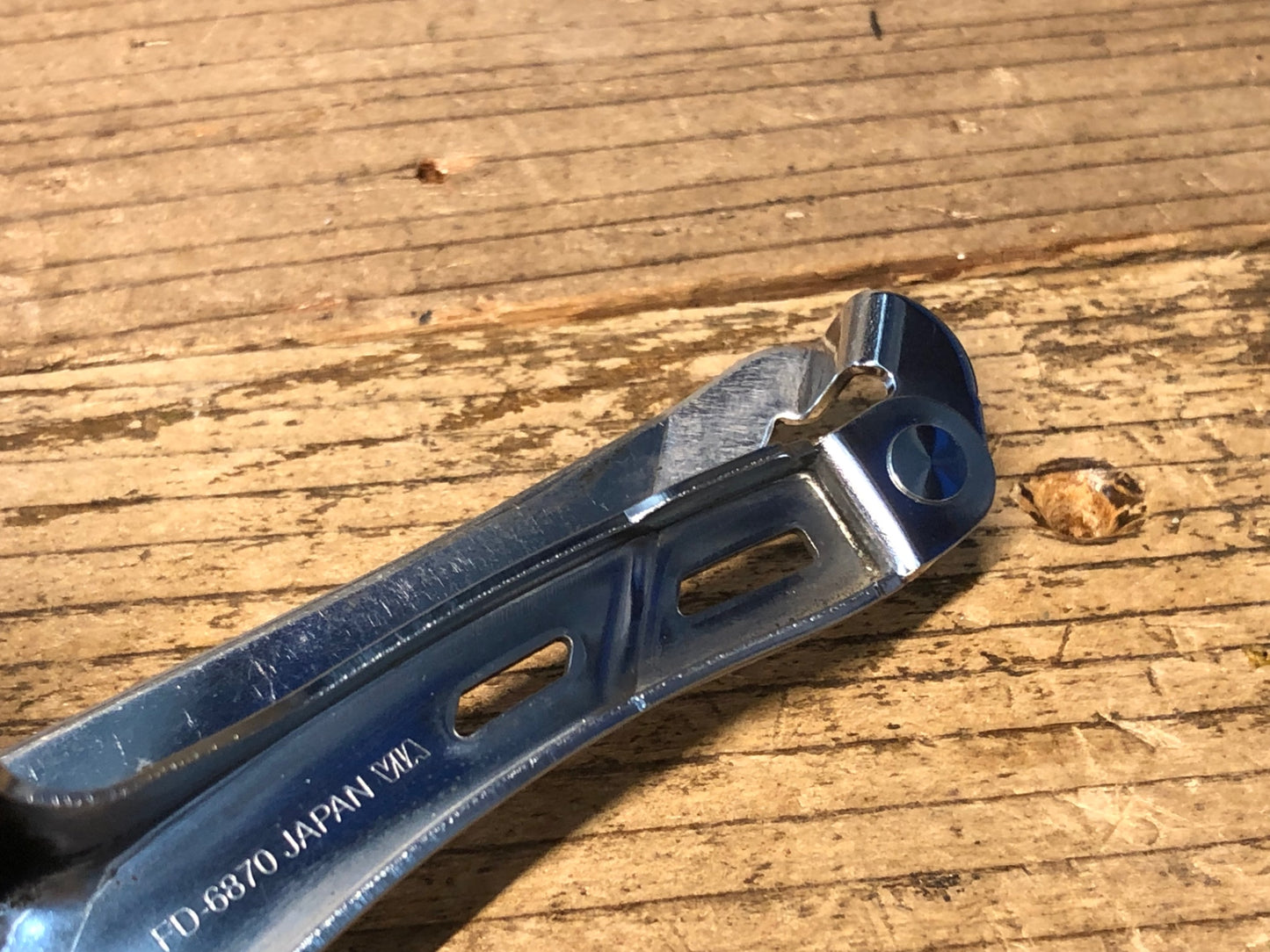 JA961 シマノ SHIMANO アルテグラ ULTEGRA FD-6870 直付 2S フロントディレイラー 動作確認済