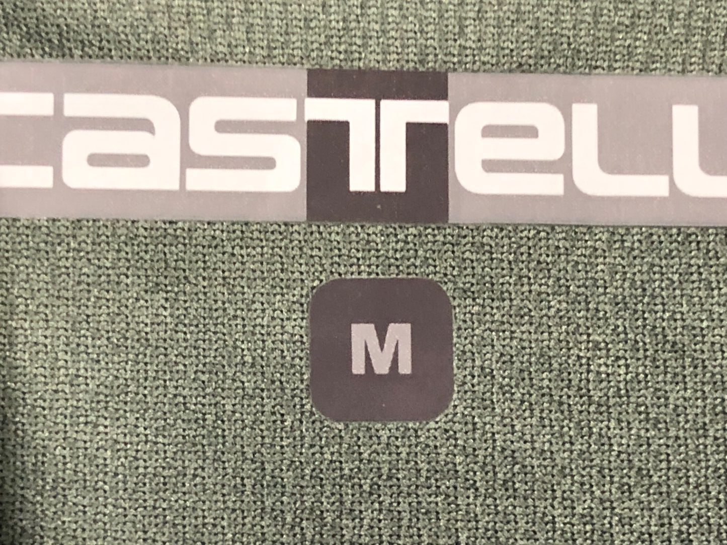 IX581 カステリ CASTELI 半袖サイクルジャージ モスグリーン M