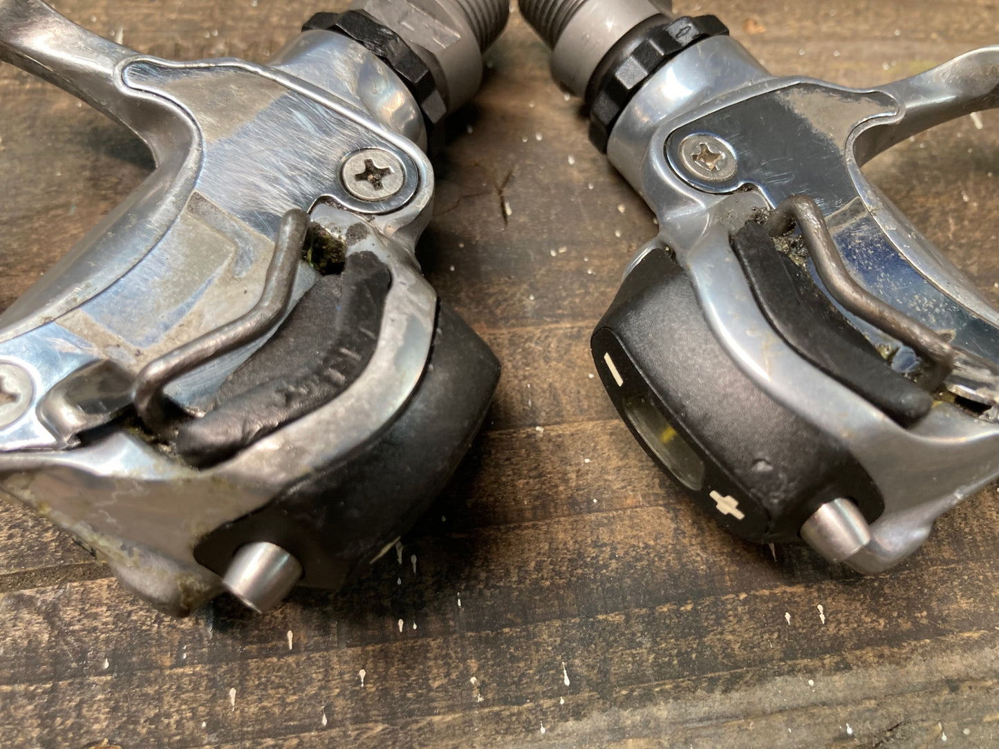 IN817 カンパニョーロ Campagnolo レコード RECORD プロフィット PRO FIT ビンディングペダル チタンシャフト