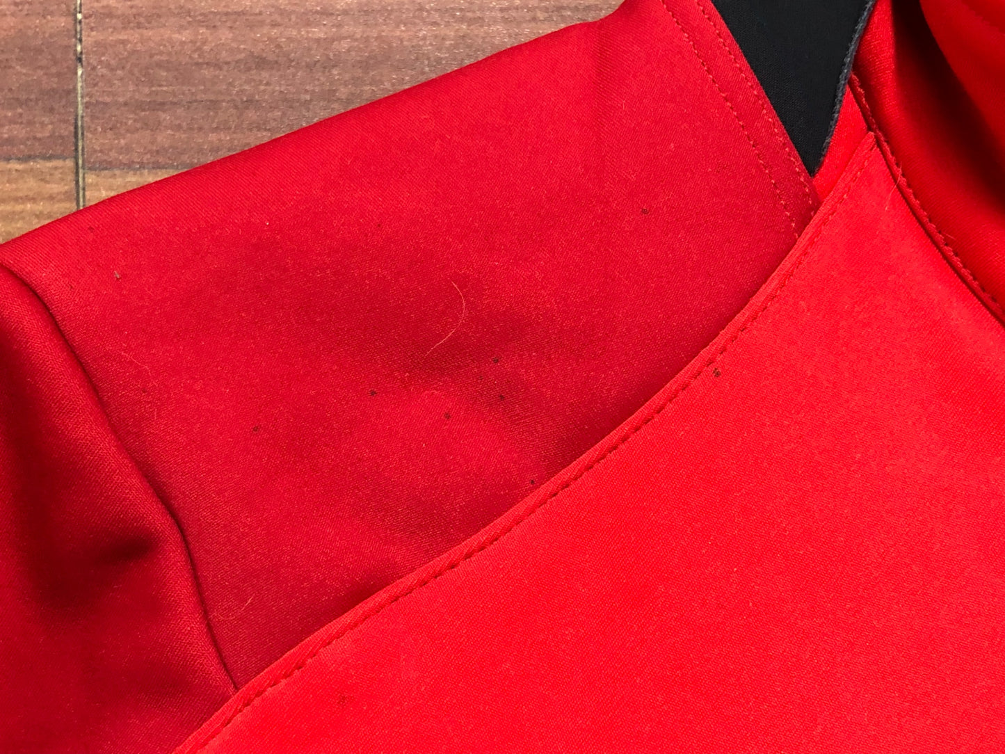 IR213 カステリ castelli 長袖サイクルジャケット 赤 XS 裏起毛 防風 GORE WINDSTOPPER