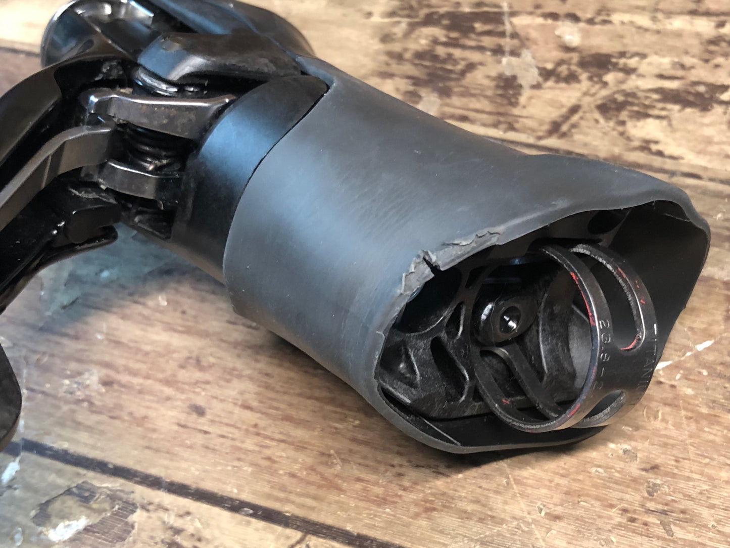 IM258 シマノ SHIMANO デュラエース DURA-ACE ST-9000 STIレバー ※左右共空打ちのためジャンク