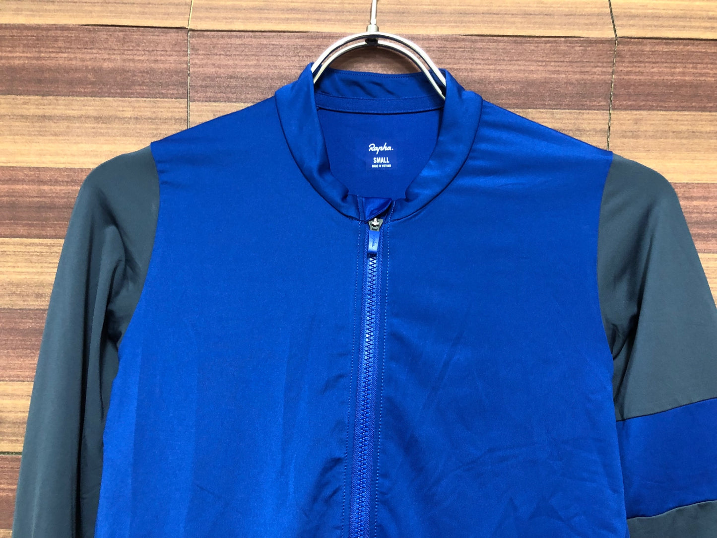 IO478 ラファ Rapha PRO TEAM 長袖 サイクルジャージ 青 S