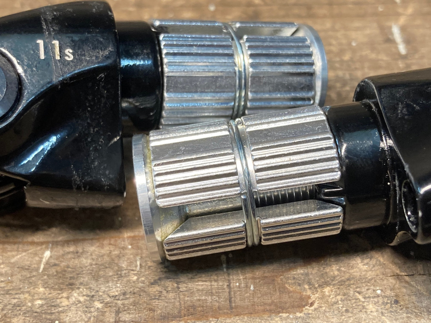 IS451 マイクロシフト microSHIFT バーエンド カーボン シフター セット 2/3x11s