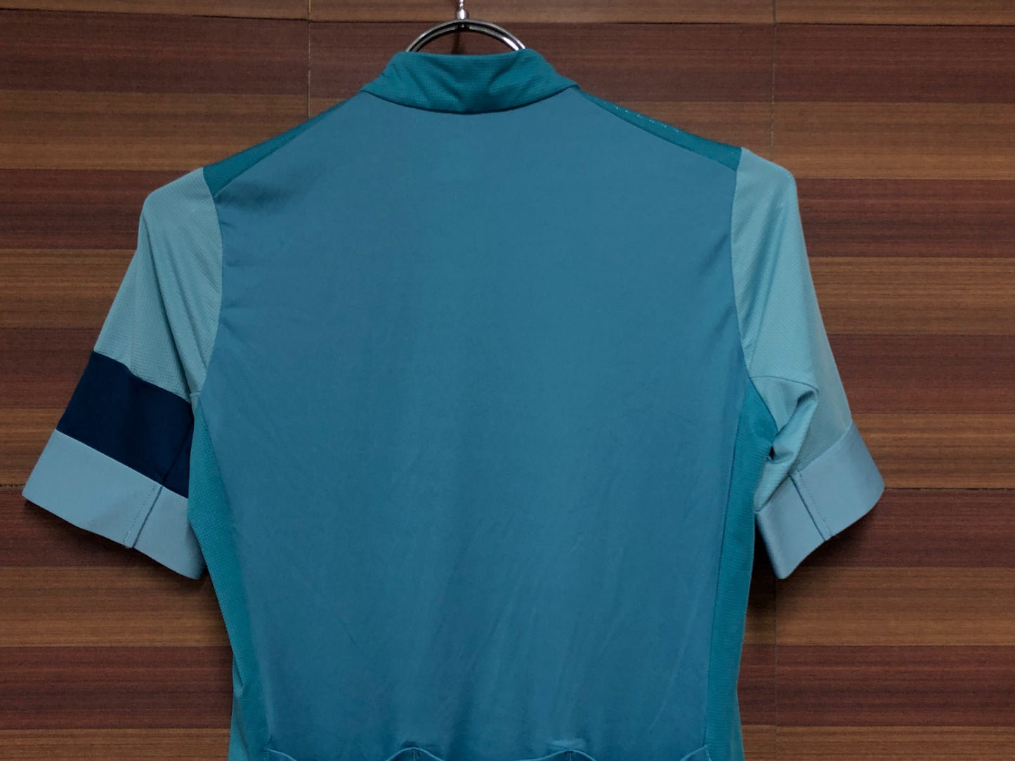 IN258 ラファ RAPHA WOMEN’S PRO TEAM TRAINING JERSEY 半袖 サイクルジャージ 水色 Sサイズ ※ポケットほつれ