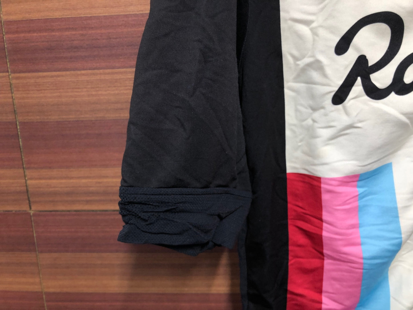 IM221 ラファ Rapha PRO TEAM JERSEY 半袖 サイクルジャージ 白 黒 総柄 M