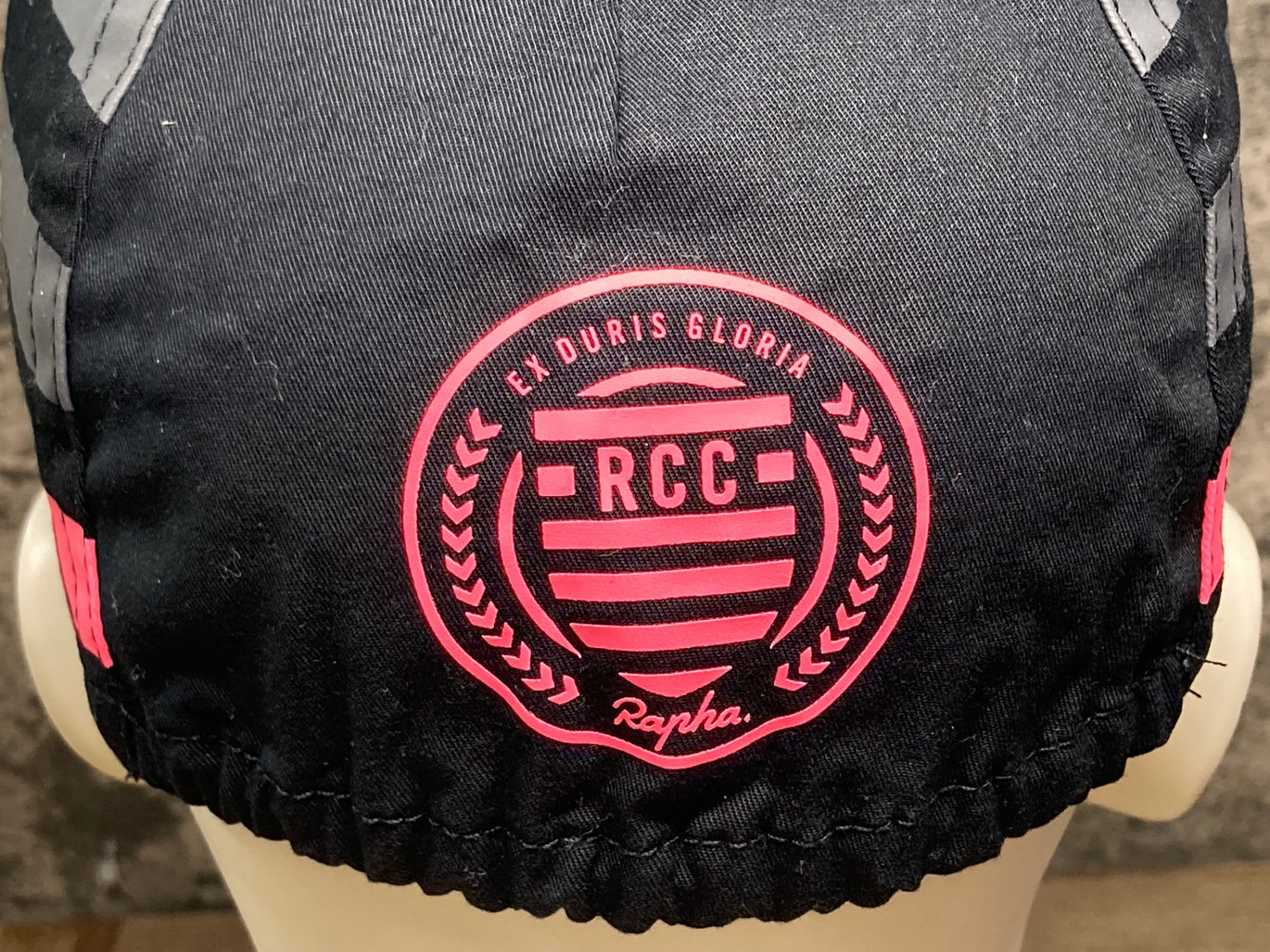 IY524 ラファ Rapha RCC CAP サイクルキャップ 黒 ONE SIZE
