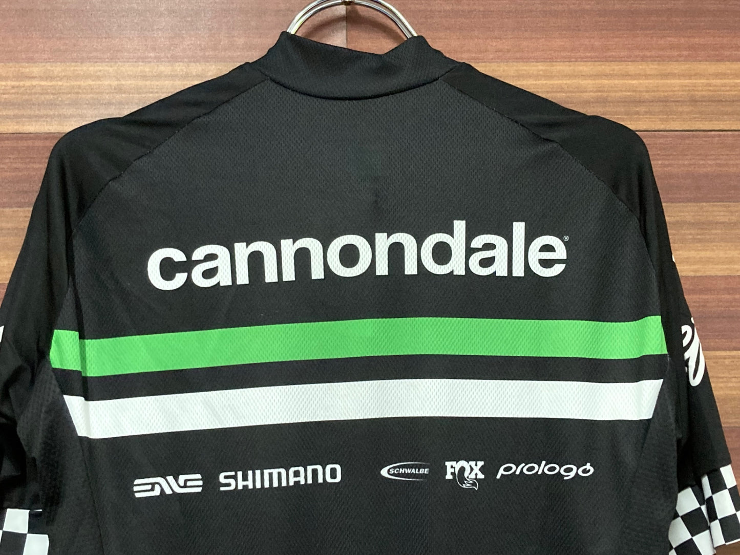 IM071 シマノ SHIMANO 半袖サイクルジャージ 黒 CANNONDALE ASIA M