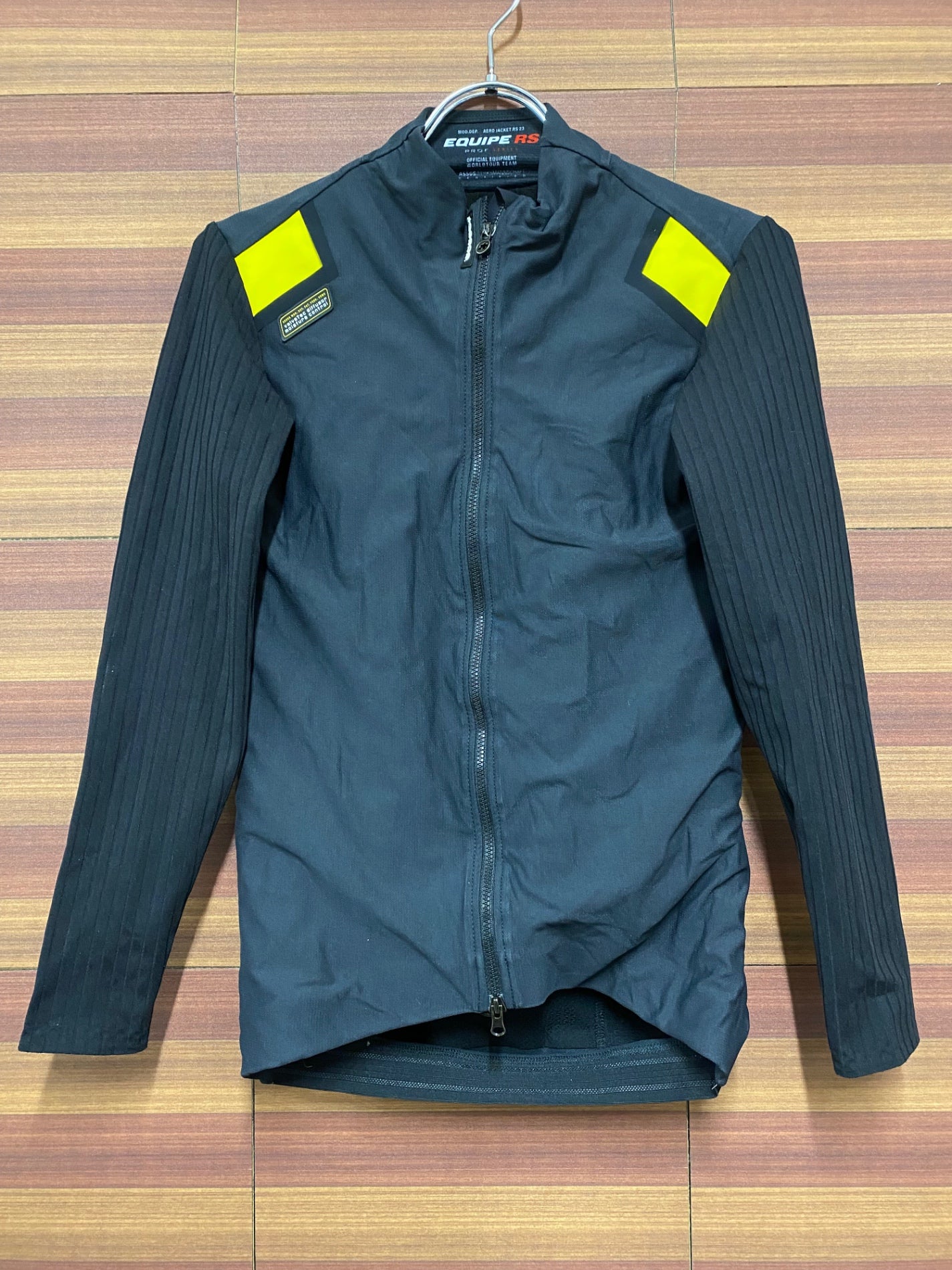 IM577 アソス assos  EQUIPE RS PRO F SERIES 長袖 サイクルジャージ 黒 M