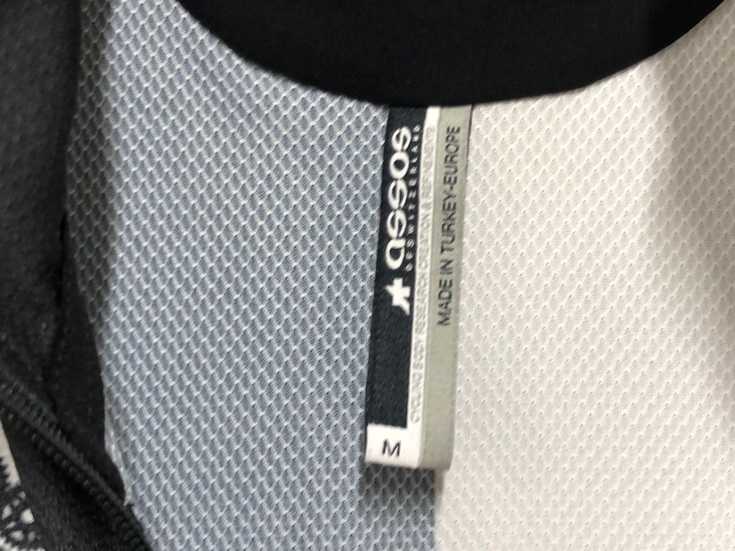 IY238 アソス assos SS.capeepic XC Jersey EVO7 半袖 サイクルジャージ 黒 白 M