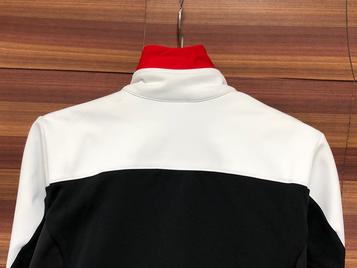 IS298 スポーツフル Sportful 長袖 サイクルジャケット 白 黒 S 裏起毛