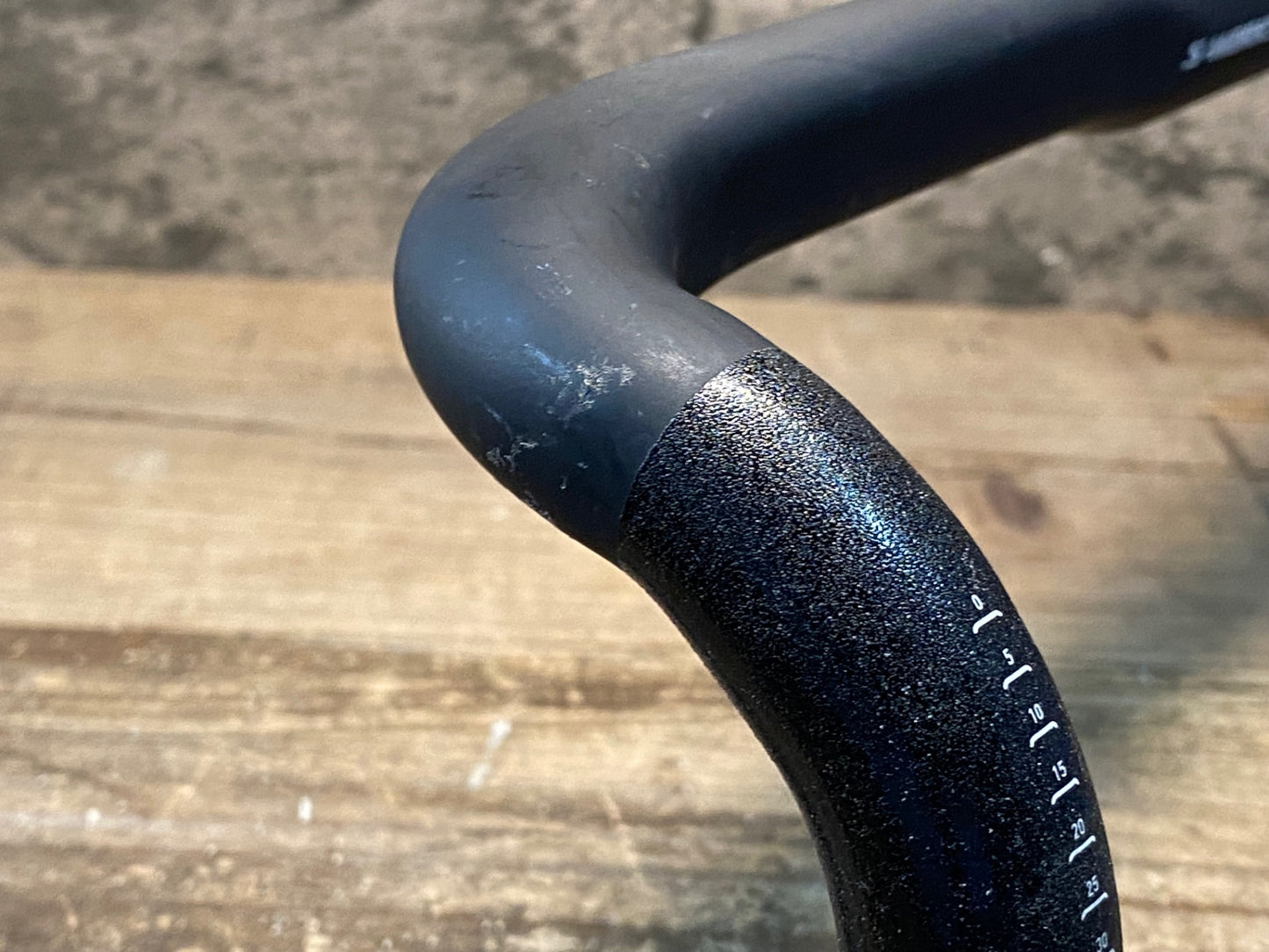 IP176 スペシャライズド SPECIALIZED S-WORKS SHALLOW BEND カーボン ドロップハンドル エンドC-C420mm Φ31.8