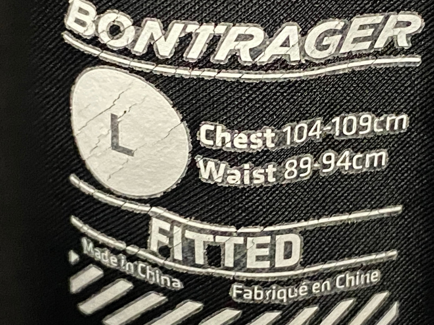 IH539 ボントレガー BONTRAGER ビブショーツ 黒 L