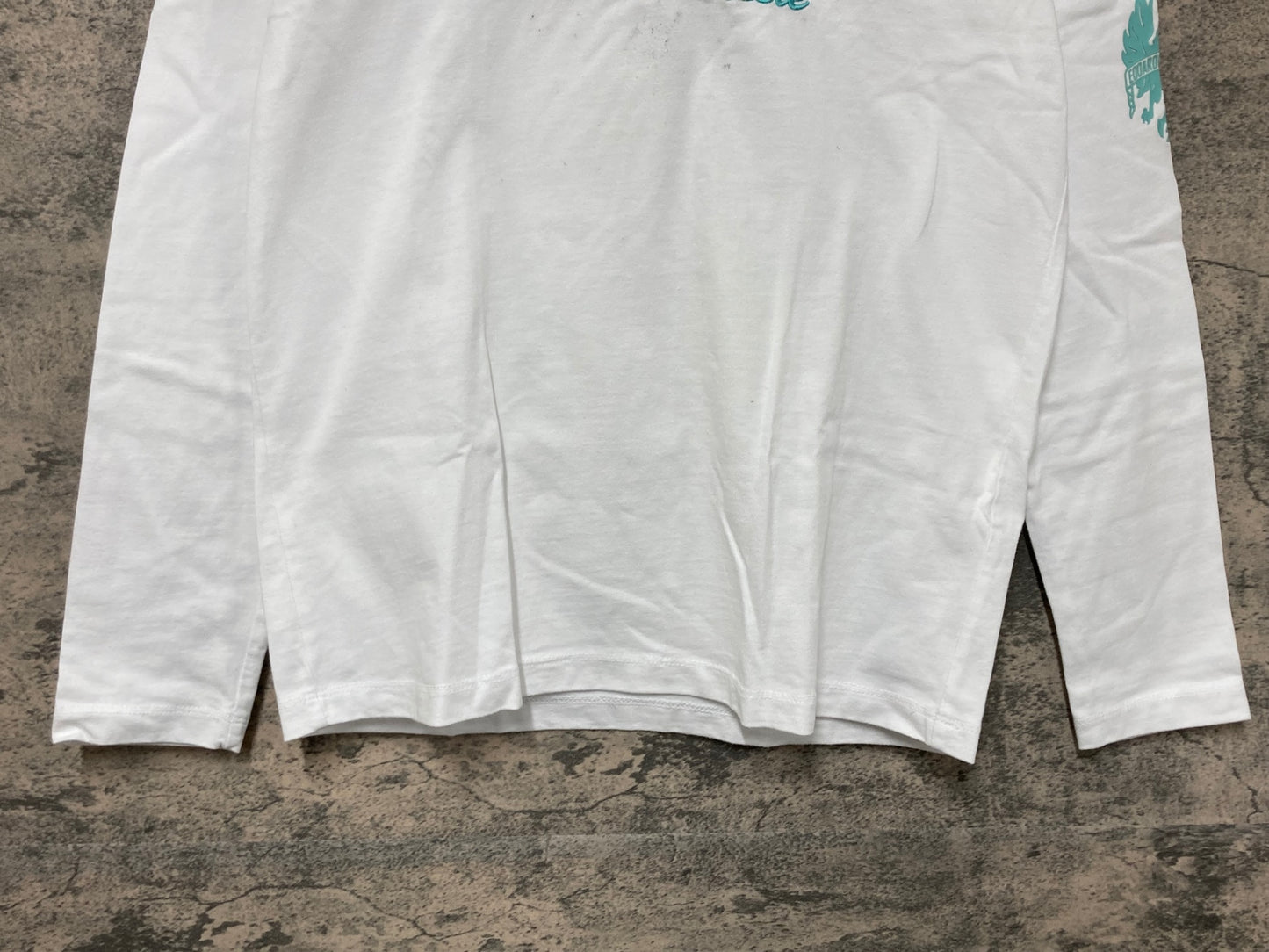 IY226 ビアンキ Bianchi 長袖 Tシャツ 白 S