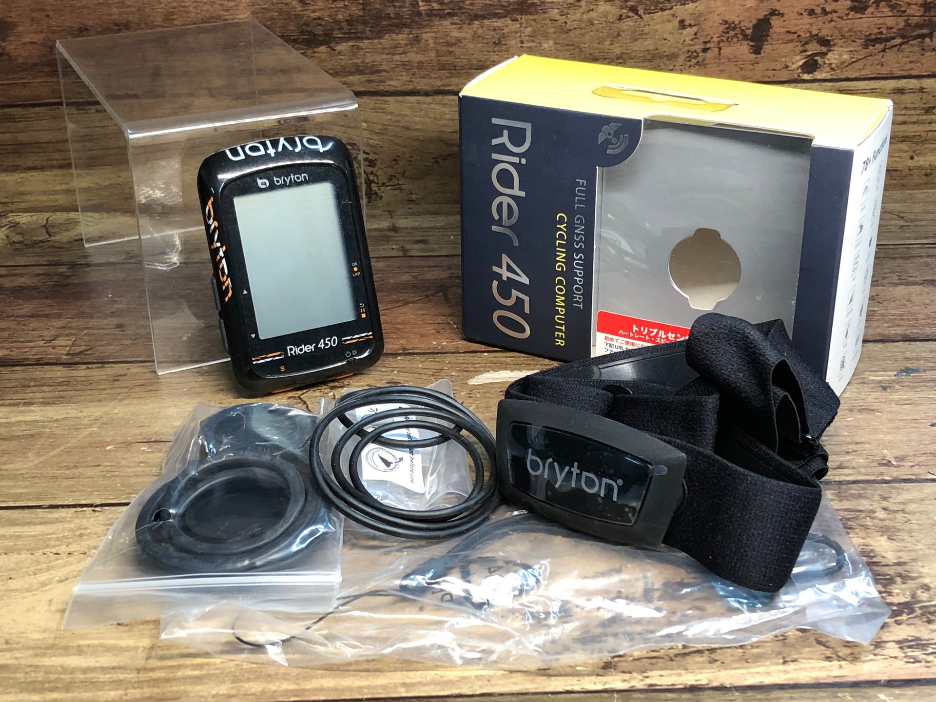 HM952 ブライトン bryton Rider 450 サイクルコンピューター 心拍 