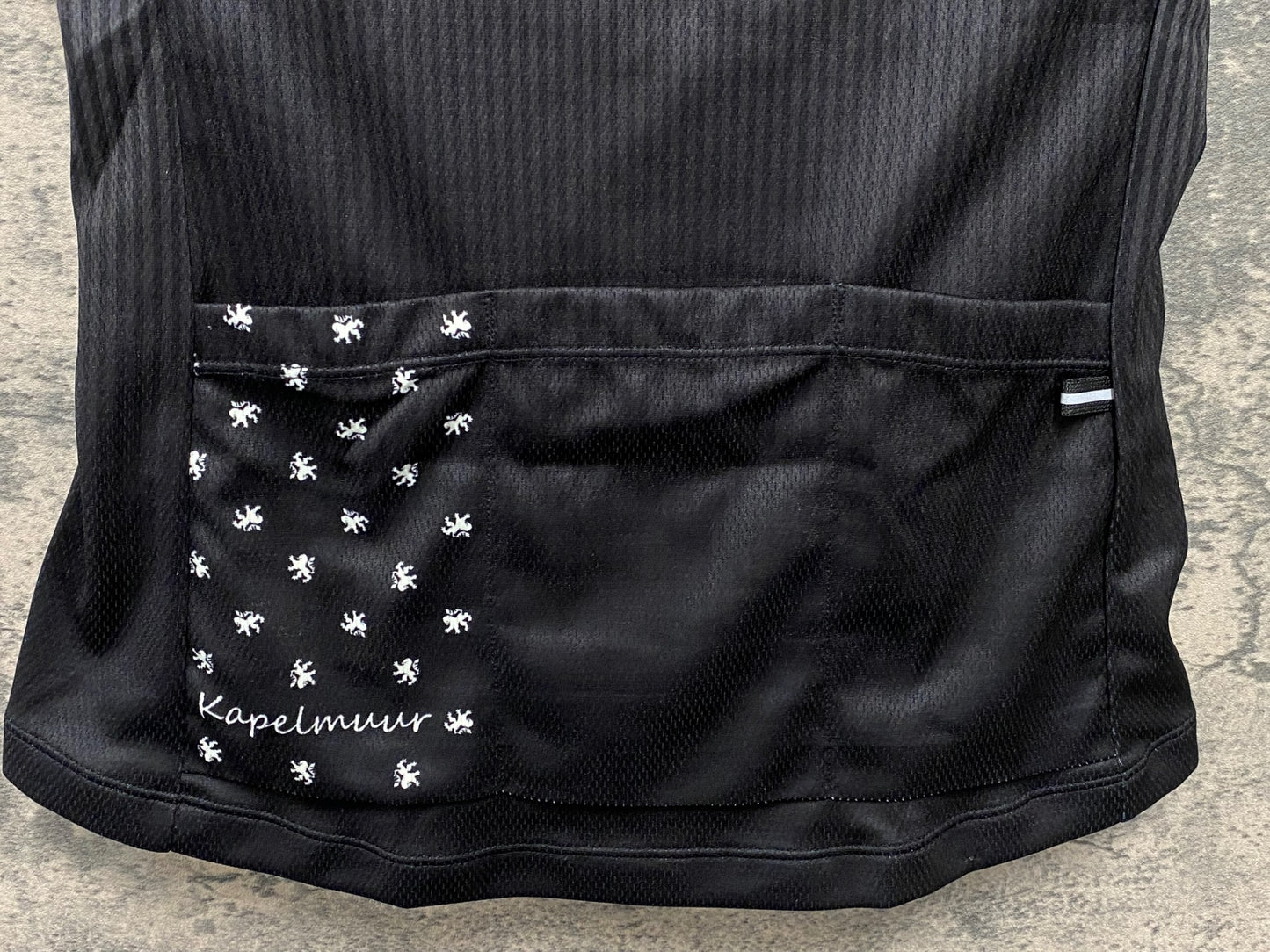 JB213 カペルミュール KAPELMUUR 半袖 サイクルジャージ 黒 36