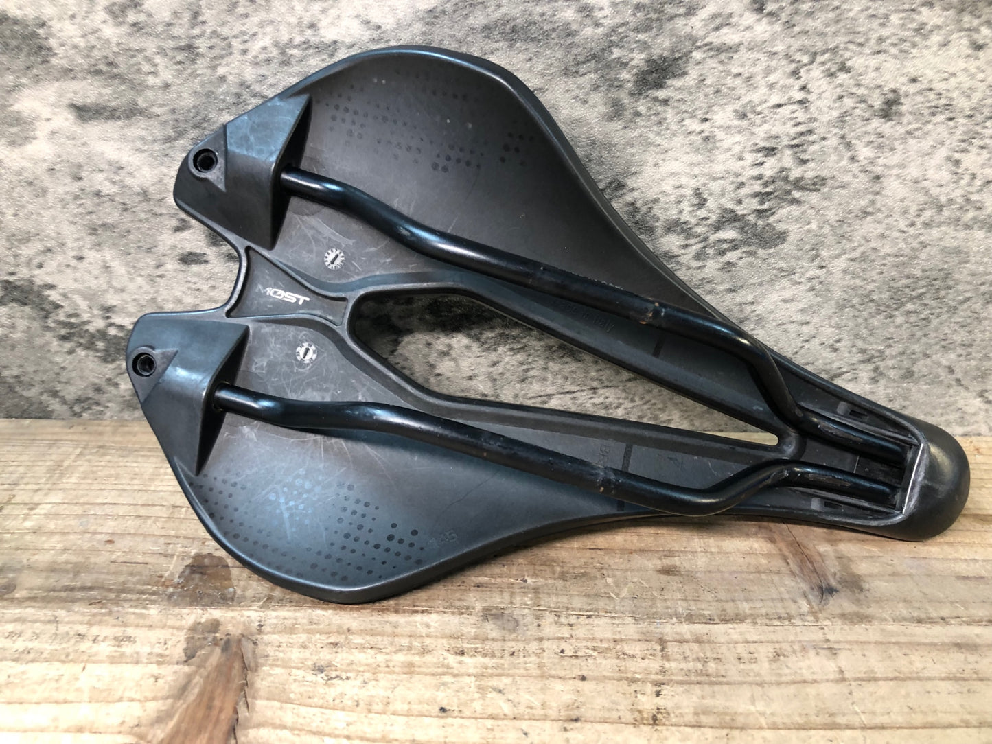 JB739 モスト MOST LYNX リンクス サドル MANGANESEレール 147mm