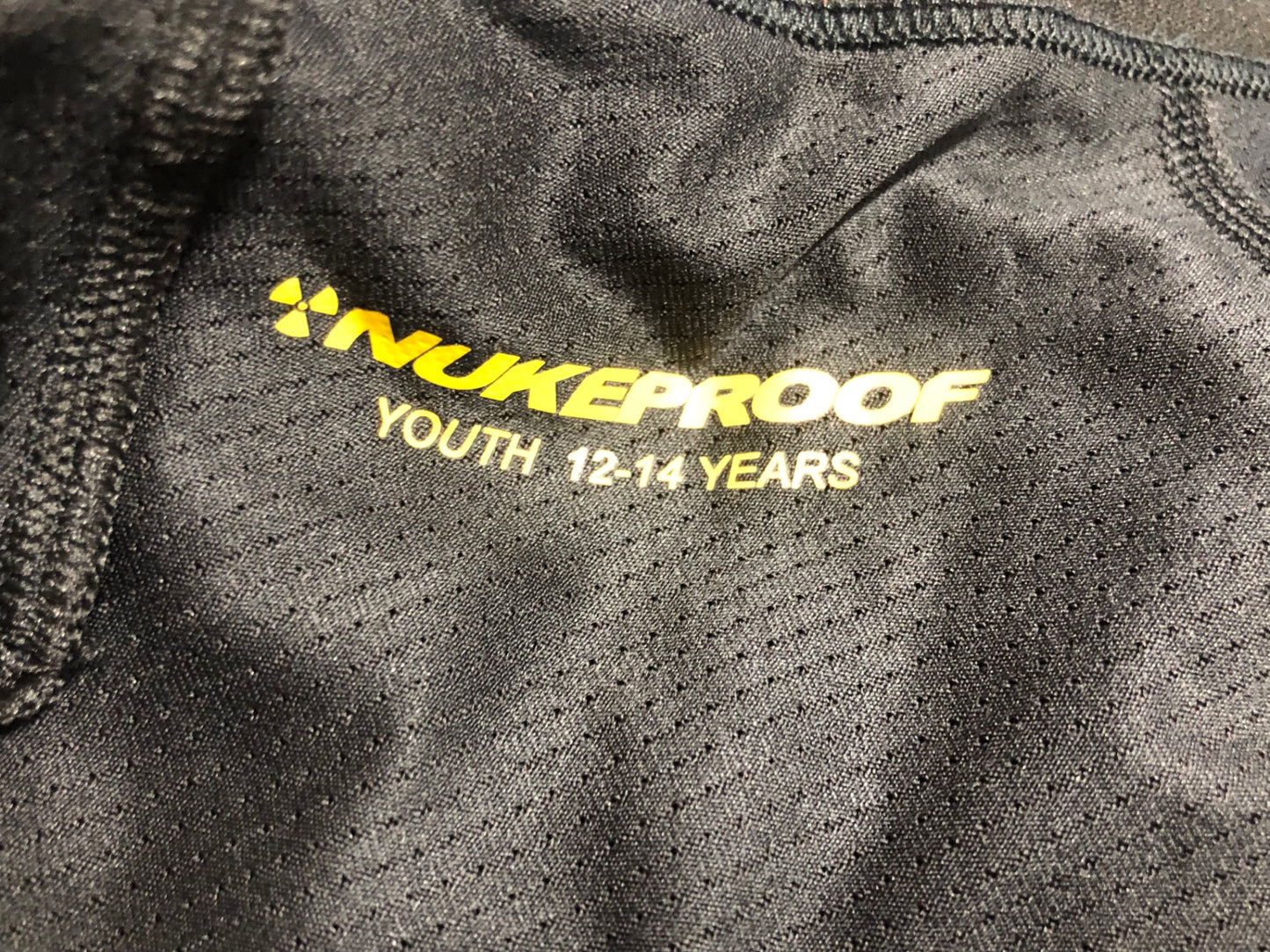 IM322 ヌークプルーフ NUKEPROOF インナーショーツ 黒 YOUTH 12-14YEARS パッド付き
