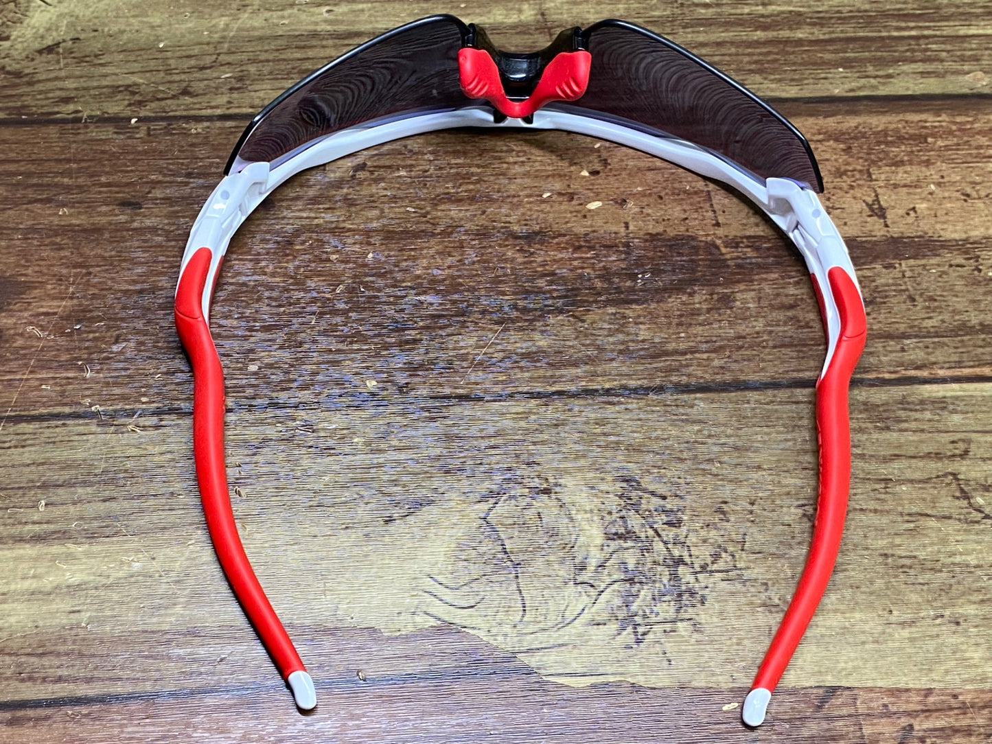 JC099 オークリー OAKLEY レーダー RADAR EV サングラス アイウェア 白 赤 PRIZMレンズ