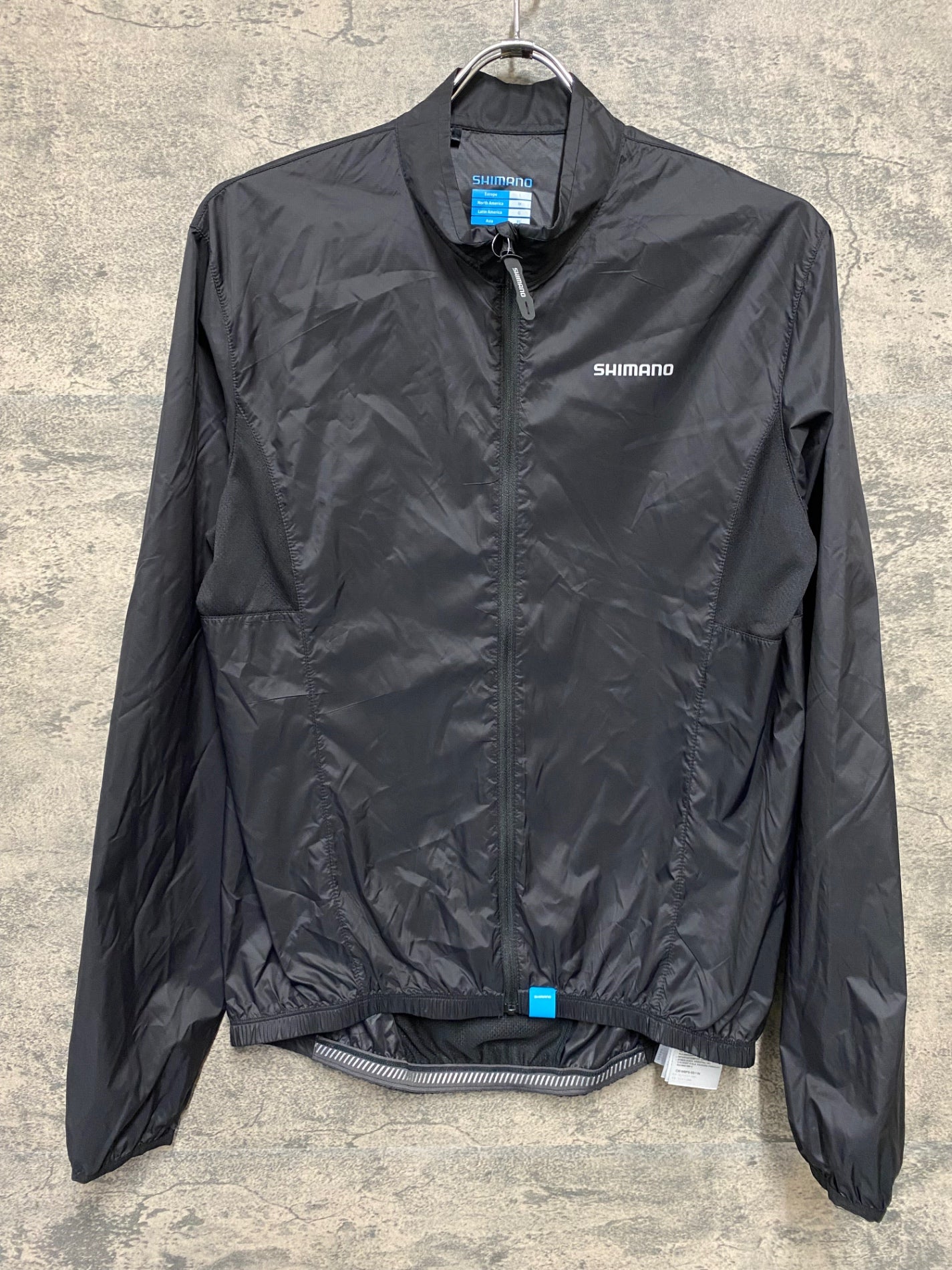 JC892 シマノ SHIMANO ウィンドブレーカー 黒 XL