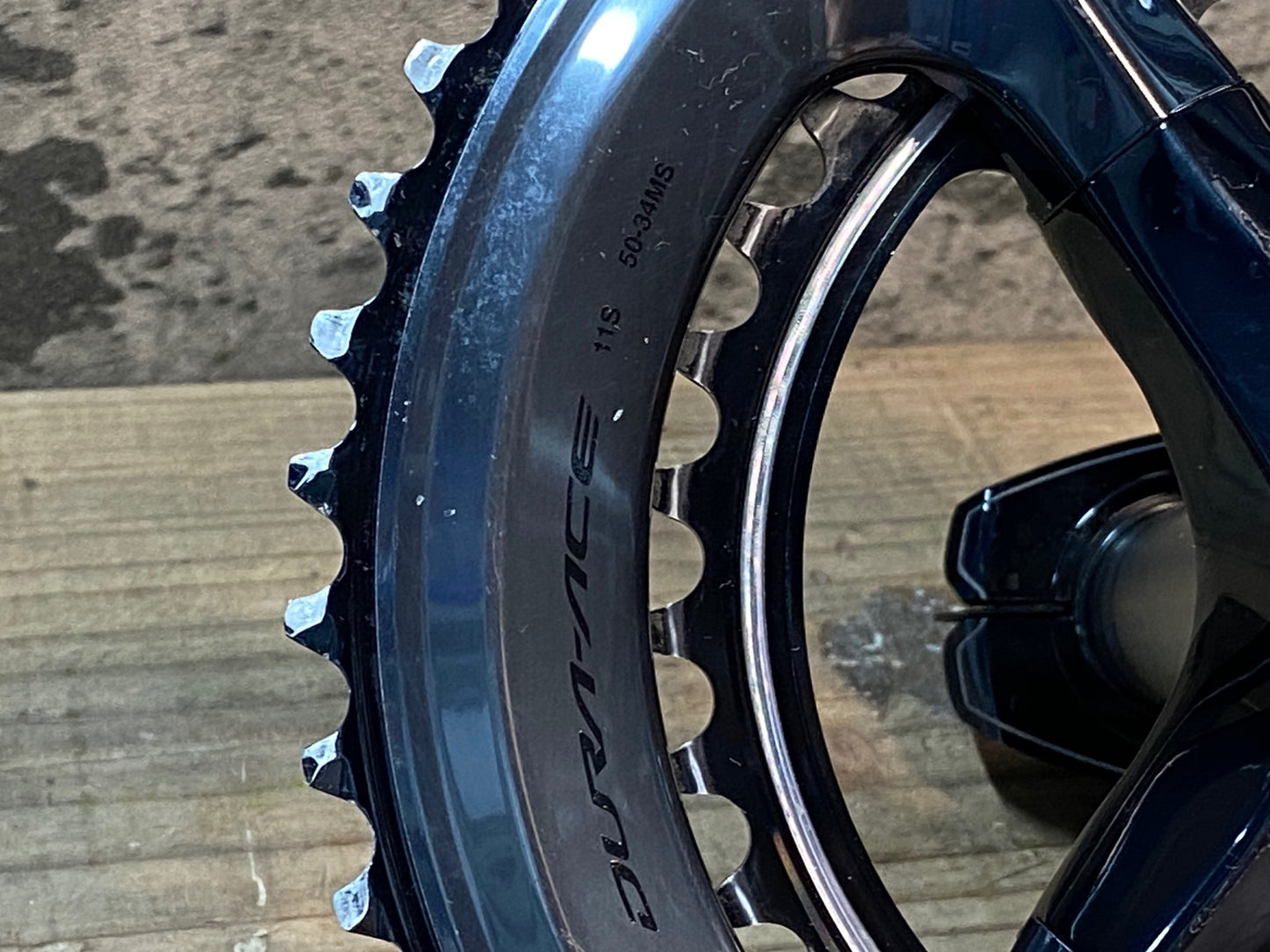 IX524 シマノ SHIMANO デュラエース DURA-ACE FC-R9100 クランクセット 170mm 50/34T リコール点検済み