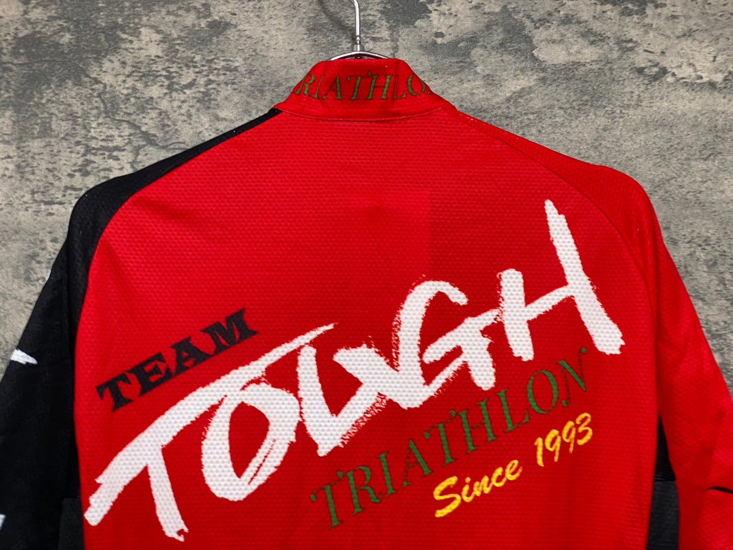 JA844 WAVE ONE 半袖 サイクルジャージ 赤 L TEAM TOLVGH