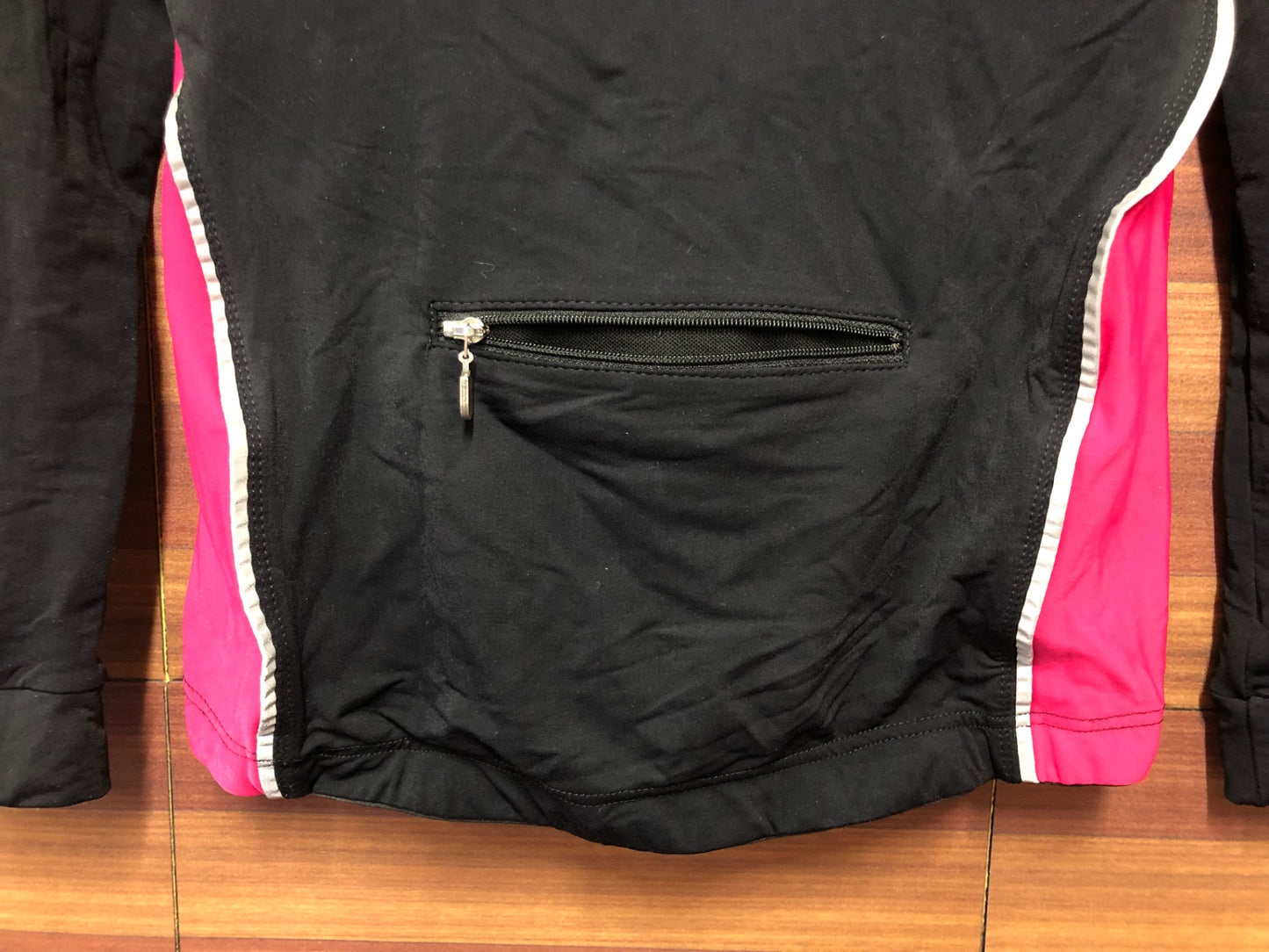 IL906 カンパニョーロ CAMPAGNOLO 長袖 サイクルジャージ 黒 ピンク S