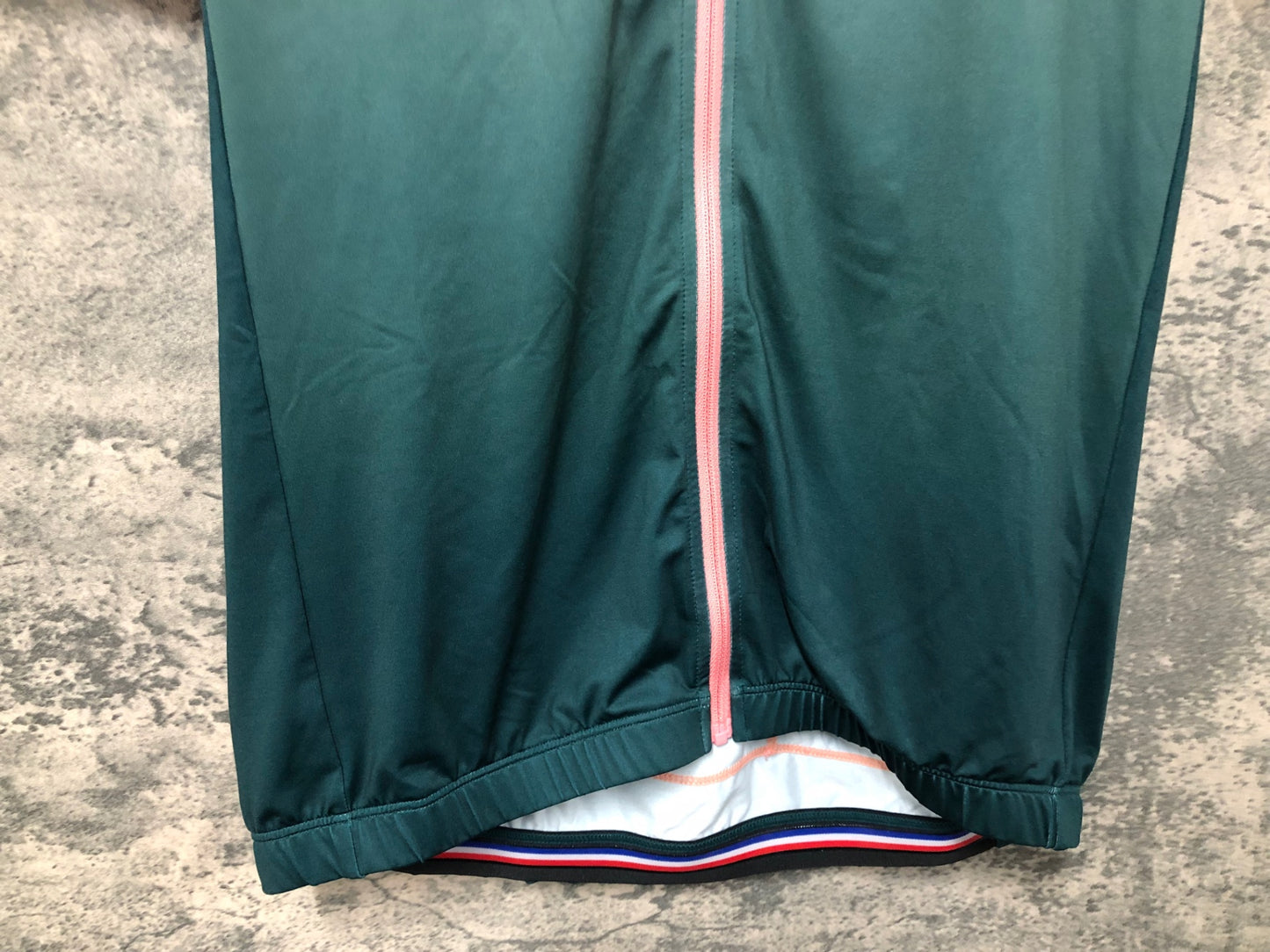 IX576 ルコック le coq sportif 半袖 サイクルジャージ 緑 M