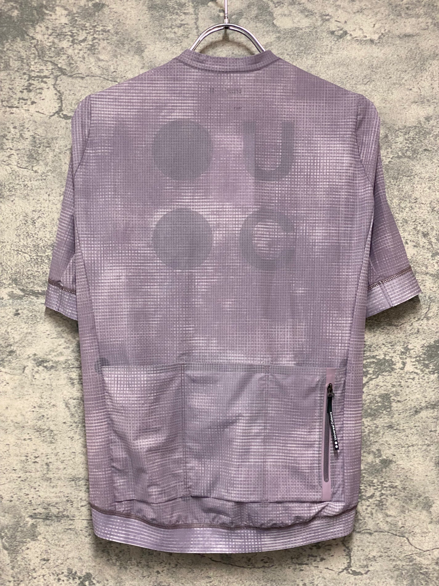 JD975 ユニバーサルカラーズ Universal Colours半袖 サイクルジャージ 薄紫 M