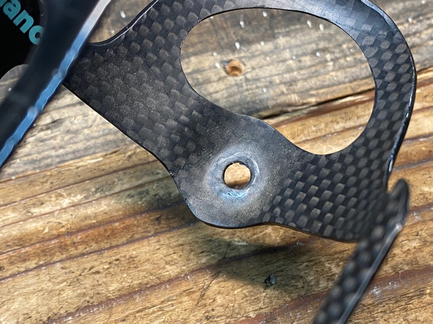 IS496 ビアンキ BIANCHI ボトルケージ カーボン 黒