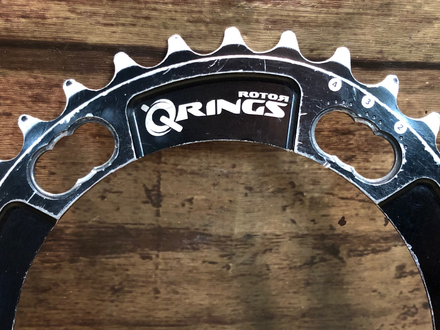 IM598 ローター ROTOR QRINGS 楕円 インナーチェーンリング 34T BCD110