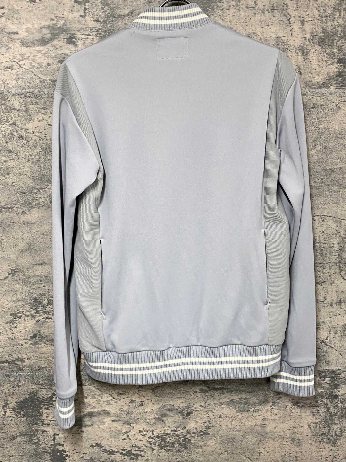 JB757 ナリフリ narifuri 長袖 ブルゾン グレー M