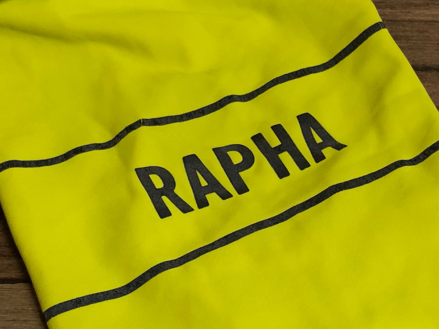 IO419 ラファ Rapha PRO TEAM LONG SLEEVE THERMAL JERSEY 長袖 サイクルジャージ M 黄