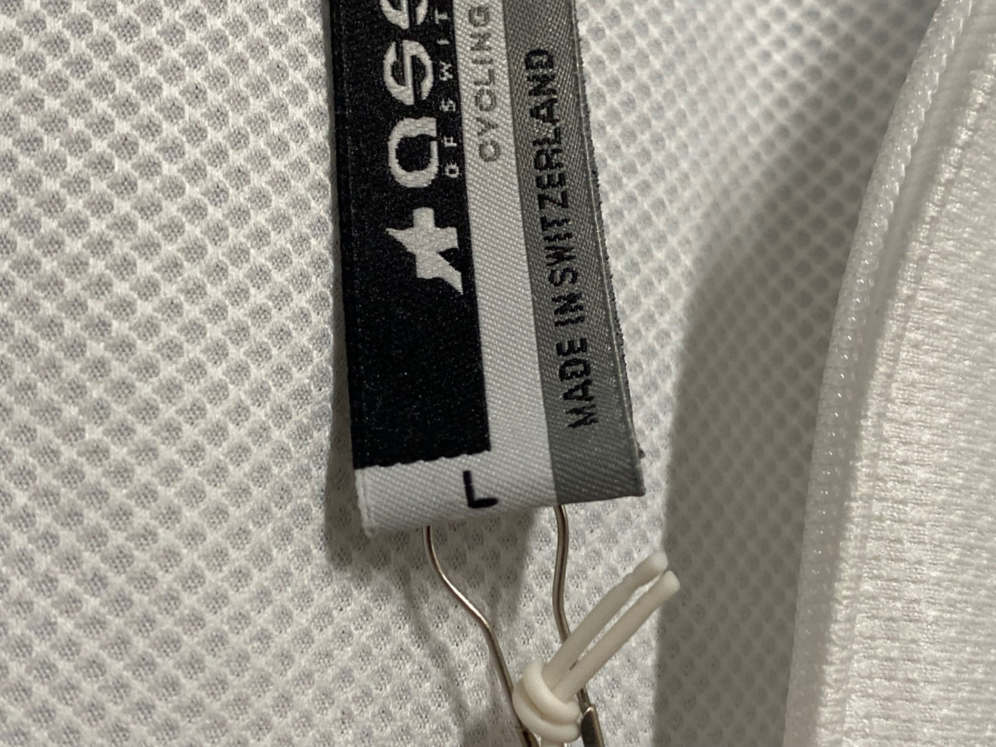 IZ836 アソス ASSOS 半袖 サイクルジャージ 白/ピンク/青 Sサイズ 未使用品 チームジャージ