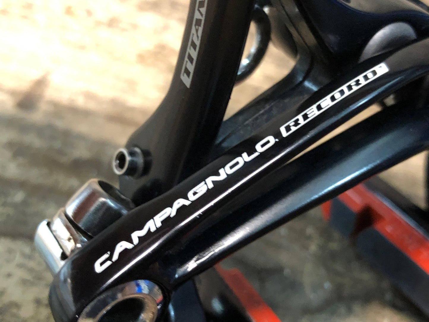 IU155 カンパニョーロ CAMPAGNOLO レコード RECORD キャリパーブレーキ フロント ※アジャストボルト欠品