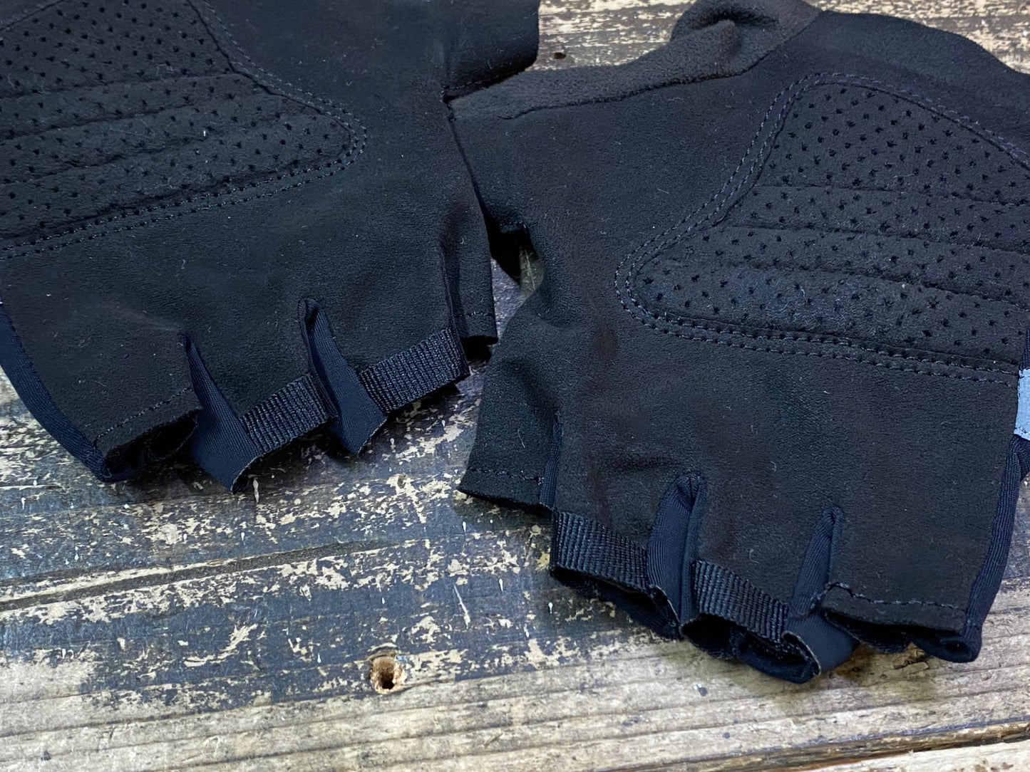 JD078 ラファ Rapha BREVET MITTS 指切り グローブ 黒 S