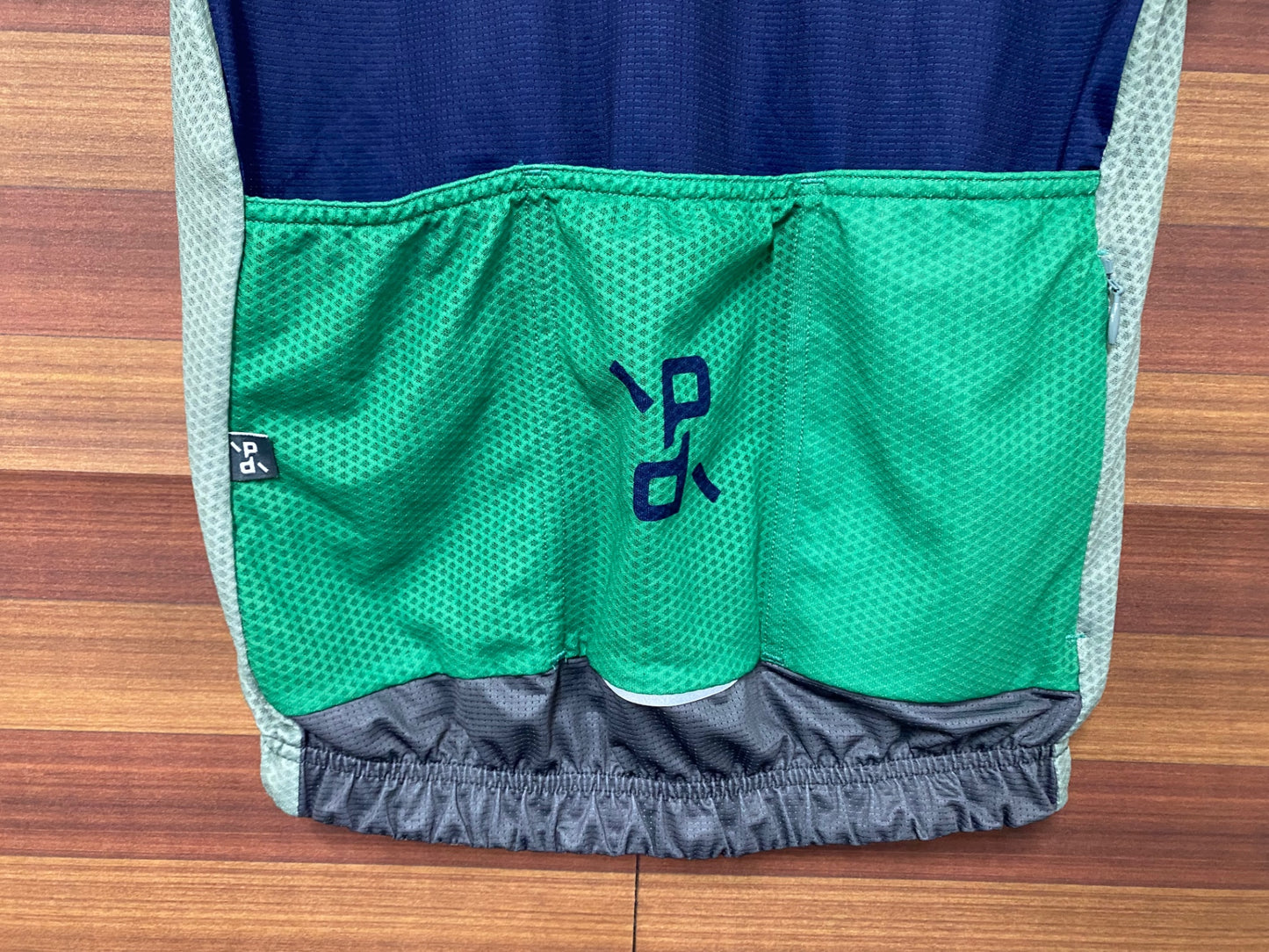 IO506 プロトンド パリ PELOTON DE PARIS 半袖 サイクルジャージ 緑 S