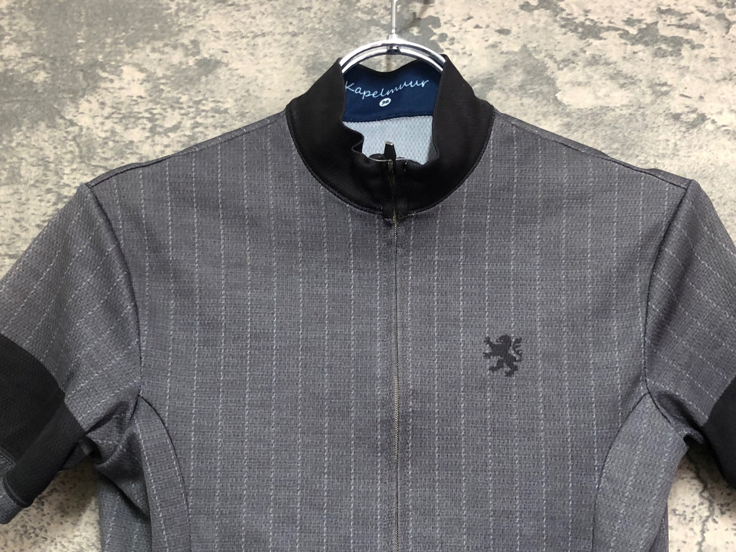 IX373 カペルミュール KAPELMUUR 半袖 サイクルジャージ グレー 36