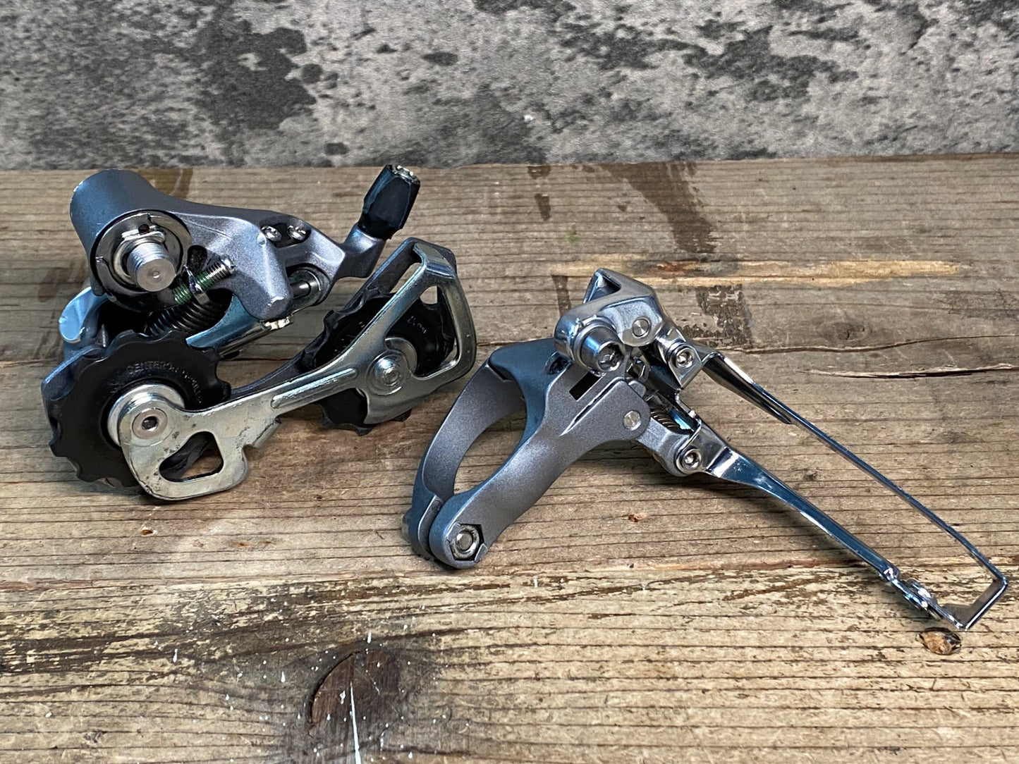 GB777 シマノ SHIMANO ティアグラ Tiagra FD-4600 RD-4600 セット 2x10S バンド式Φ31.8 SS