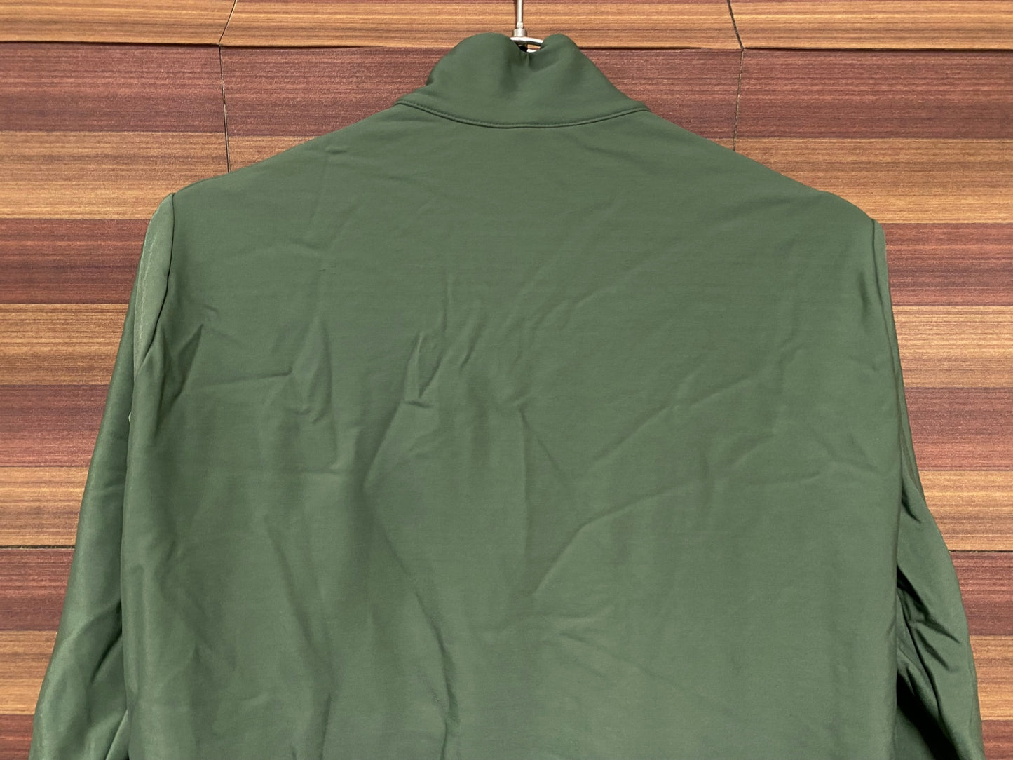 IQ600 dhb AERON 長袖 サイクルジャージ オリーブ S 裏起毛