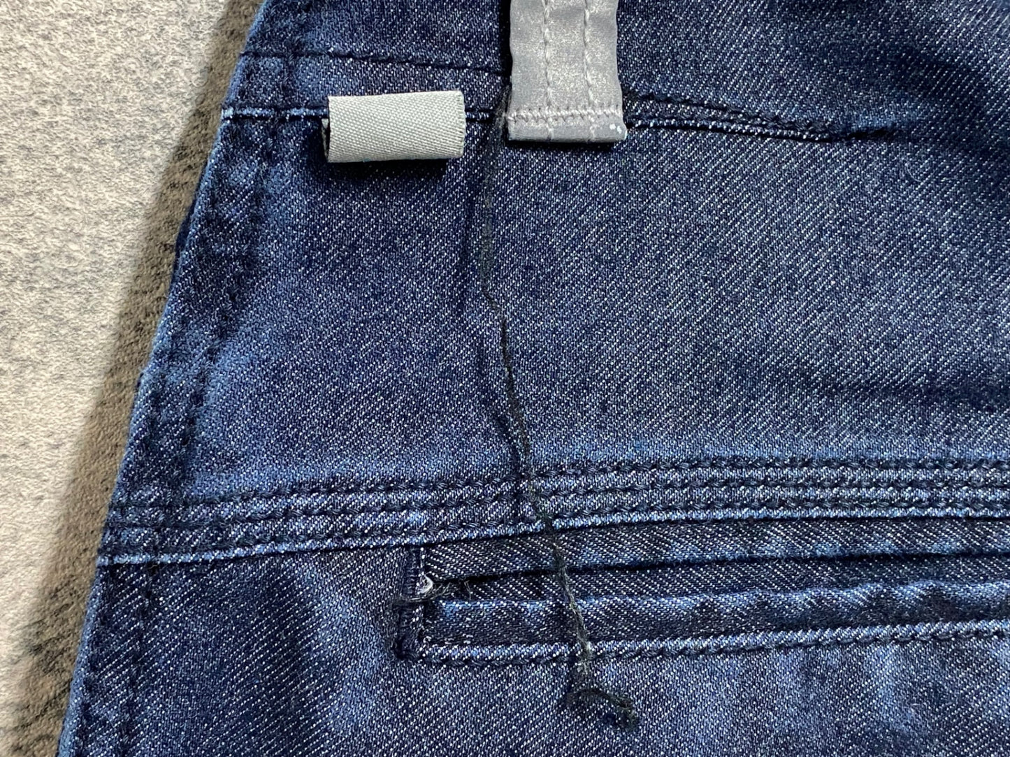 JB917 スワーブ swrve デニム サイクルパンツ 紺 W32 regular trim fit