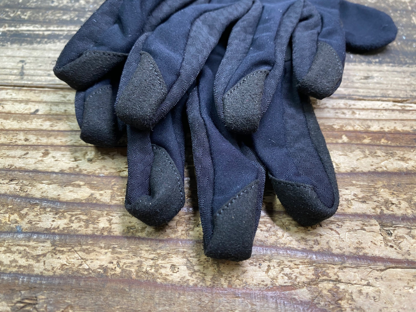 JC059 アソス assos SPRING FALL GLOVES EVO 長指 グローブ 黒 S