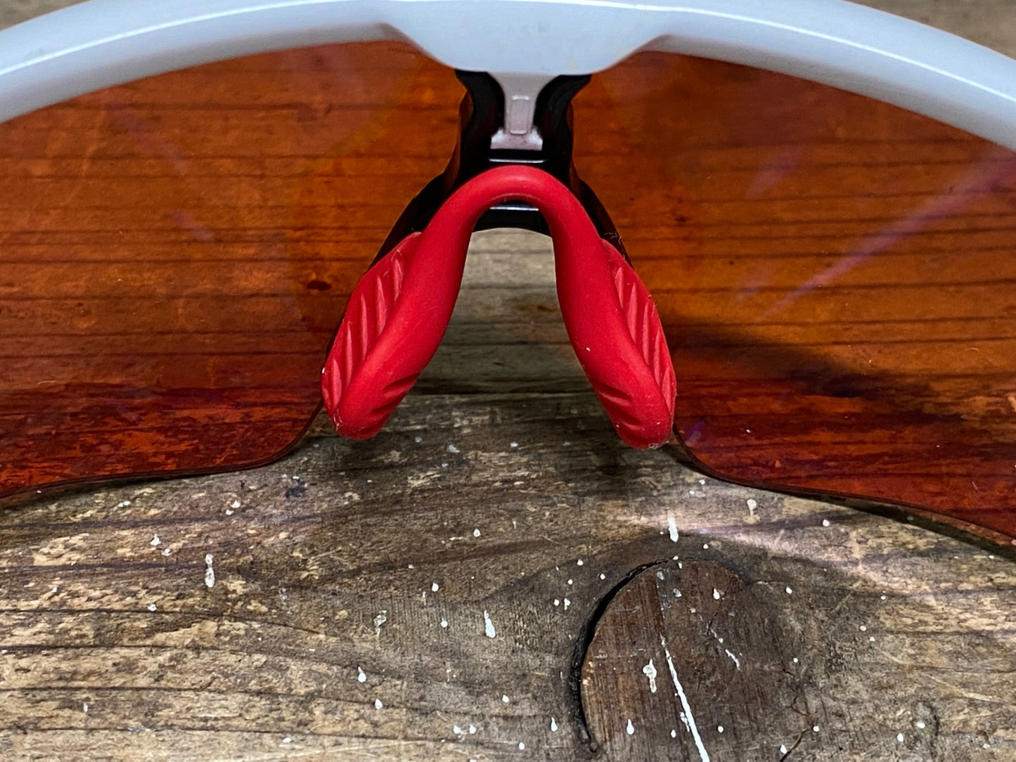 IW713 オークリー OAKLEY レーダーイーブイパス RADAR EV PATH サングラス アイウェア PRIZMレンズ 白 ケース付属 ※レンズに傷有り