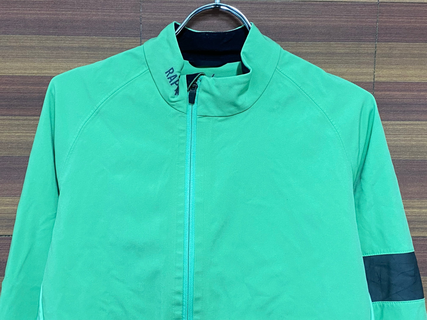 IN856 ラファ Rapha PRO TEAM JACKET 長袖 サイクルジャケット ミントグリーン L 裏起毛